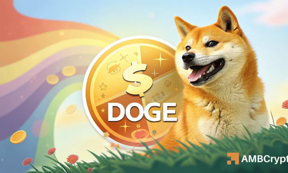 Dogecoin价格下滑,但395K钱包重新激活-重新看涨迹象?