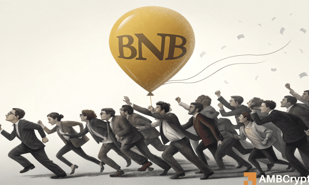 BNB价格创历史新高后略有回落，或将冲击1000美元的目标？